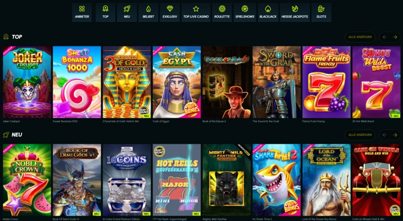 Slotexo Casino Games